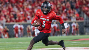 Malik Cunningham, Louisville Cardinals. (Photo by Michael Hickey/Getty Images)