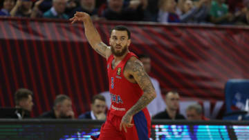 Mike James, #5 of CSKA Moscow in action during the 2019/2020 Turkish Airlines EuroLeague Regular Season (Photo by Mikhail Serbin/Euroleague Basketball via Getty Images)